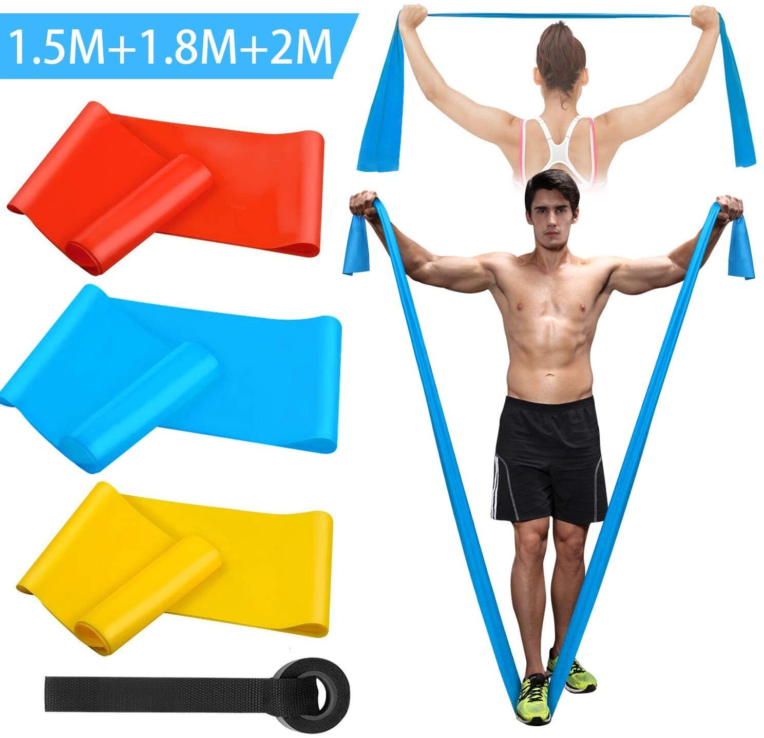 Bandas Elasticas Fitness, 3 Pi - Crossfit Workout With Equipment reseña y precio