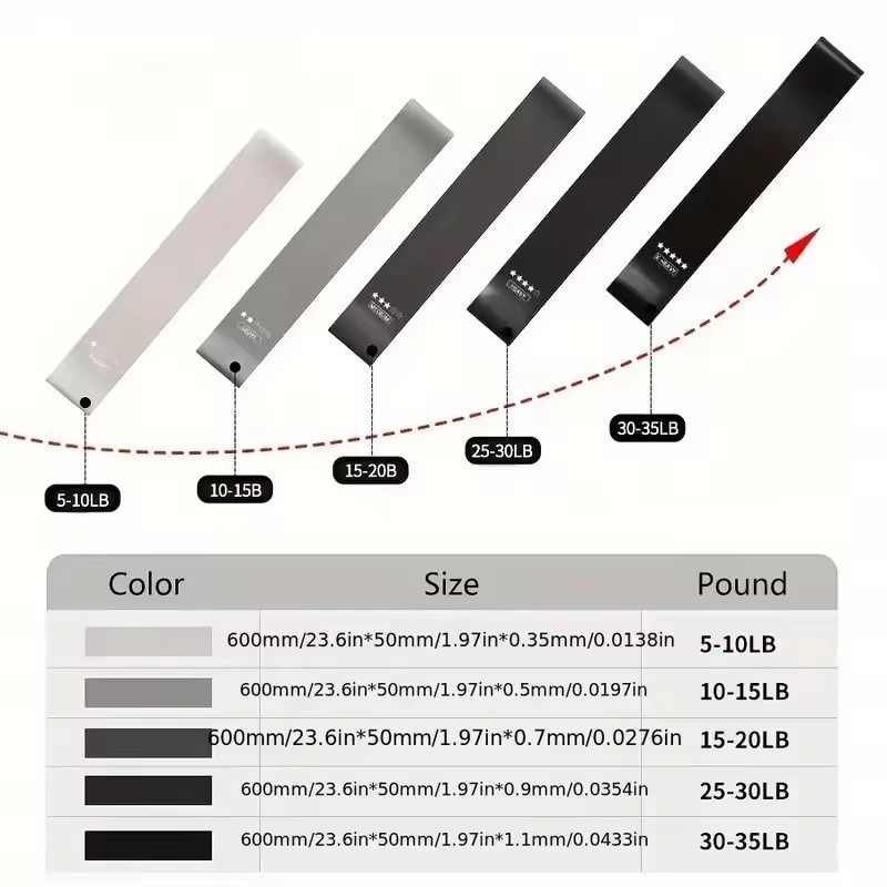 Bandas Elásticas de Resistenci - Crossfit Workout With Equipment reseña y precio