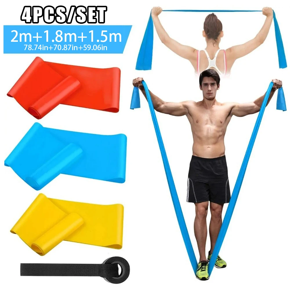 4 unids/set bandas elásticas d - Crossfit Workout With Equipment reseña y precio